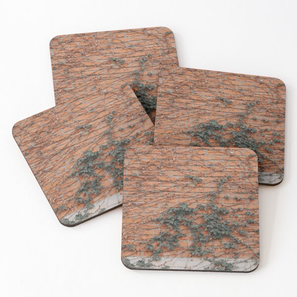 Item preview, Nature's Geometry – Ivy on Terracotta Brick designed and sold by JoChrRand.