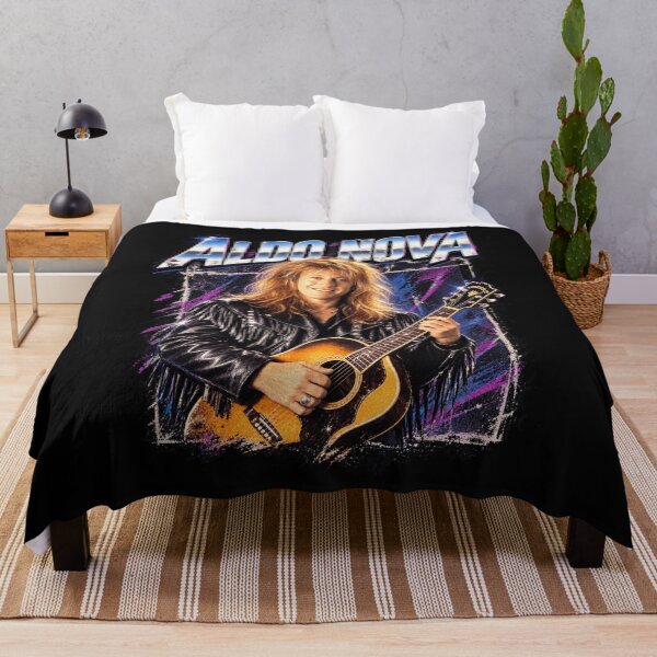 Item preview, Aldo Nova Retro Guitarist Graphic designed and sold by TheBirdLadyy.