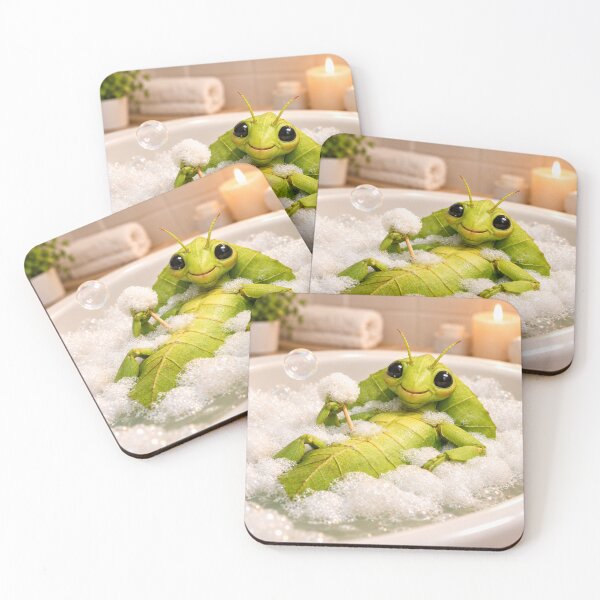 Item preview, Relaxed Leaf Insect Bubble Bath designed and sold by Sillytoe.
