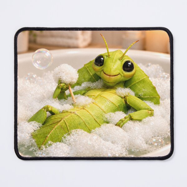 Item preview, Relaxed Leaf Insect Bubble Bath designed and sold by Sillytoe.