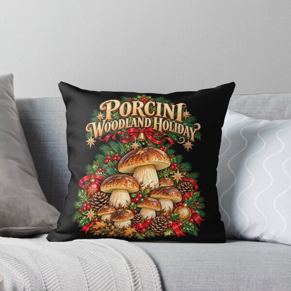 Item preview, Porcini Woodland Holiday designed and sold by OLAKONA.