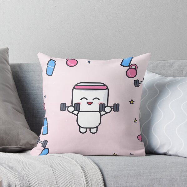 Item preview, In My Gym Era - Cute Marshmallow Pip Lifting Dumbbells, Funny Workout designed and sold by BiMood.