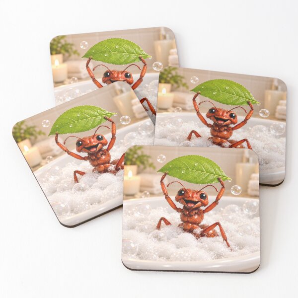 Item preview, Playful Leafcutter Ant Bubble Bath designed and sold by Sillytoe.