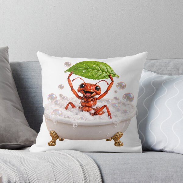 Item preview, Cheerful Leafcutter Ant Bathtub designed and sold by Sillytoe.