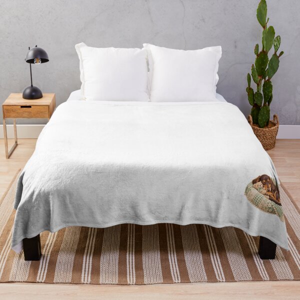 Item preview, Puffy 3D Chocolate Tan Dachshund Sleeping with Teddy Bear designed and sold by LunaDogStudio.