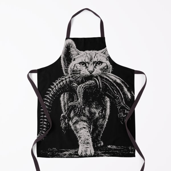 Item preview, Cat Carrying Alien Funny Sci-fi Movie inspired designed and sold by delllsdesigns.