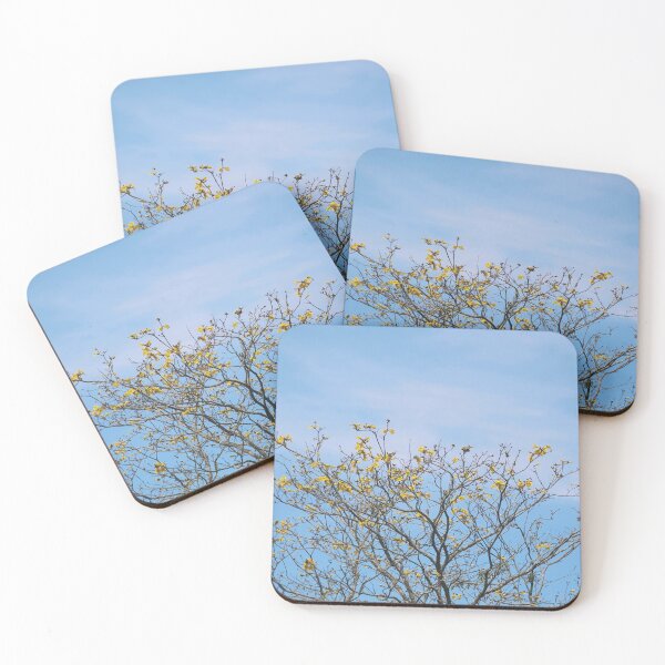 Item preview, GOLDEN BLOOMS AGAINST THE SKY designed and sold by anafrancisconi.