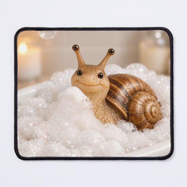 Item preview, Dreamy Snail Bubble Bath designed and sold by Sillytoe.