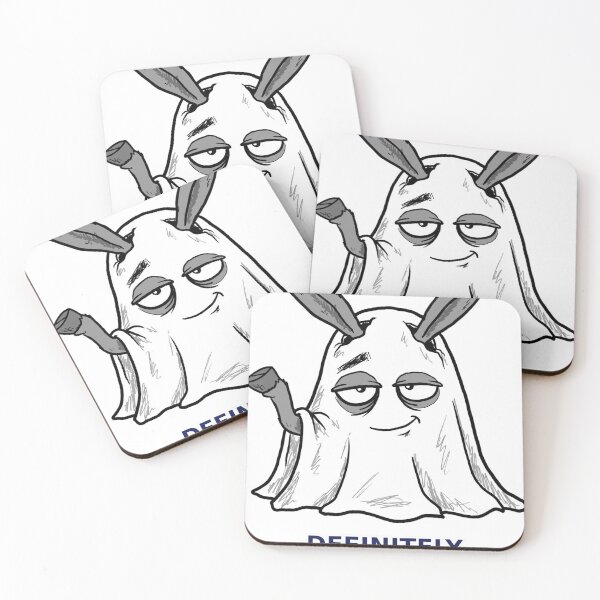 Item preview, Funny Donkey Sticker — Definitely a Ghost Halloween Costume Decal designed and sold by ryleemaxwell.