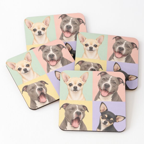 Item preview, Tiny & Tough: Chihuahua and Pit Bull Love Club designed and sold by pixiedustpaint.