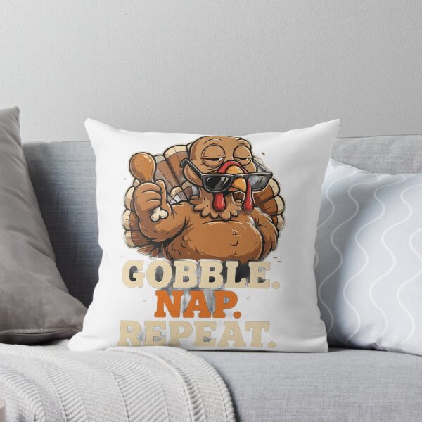 Item preview, Gobble Nap Repeat | Funny Thanksgiving Turkey in Sunglasses designed and sold by esadesigns.