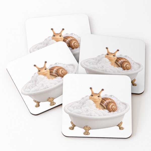Item preview, Pampered Snail Bathtub designed and sold by Sillytoe.