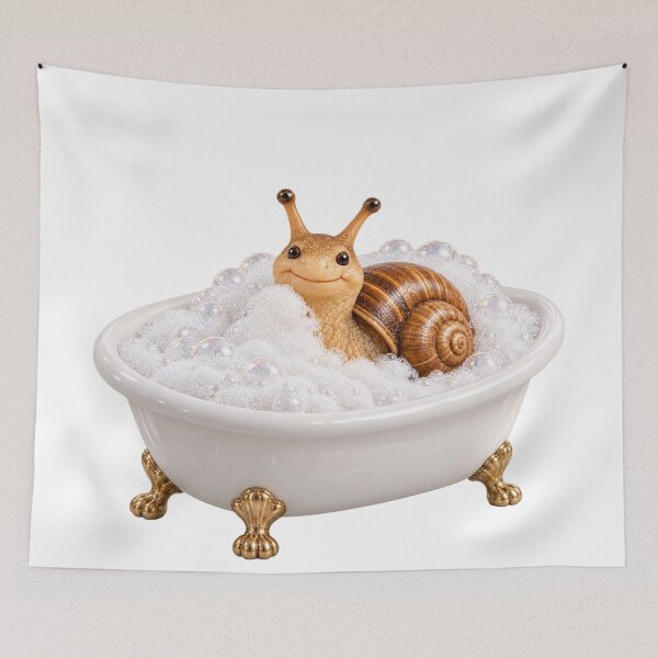 Item preview, Pampered Snail Bathtub designed and sold by Sillytoe.