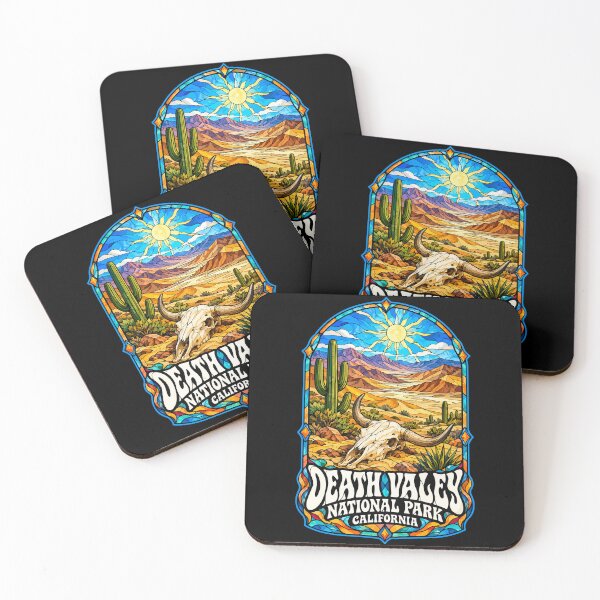 Item preview, Death Valley National Park California Stained Glass Travel designed and sold by TomFrontierArt.