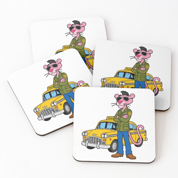 Item preview, Taxi Driver Pink Panther designed and sold by Asphalt Cat.