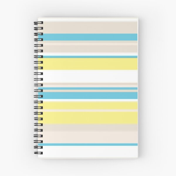 Item preview, Light Blue and Yellow Abstract Striped Pattern designed and sold by TwelveParties.