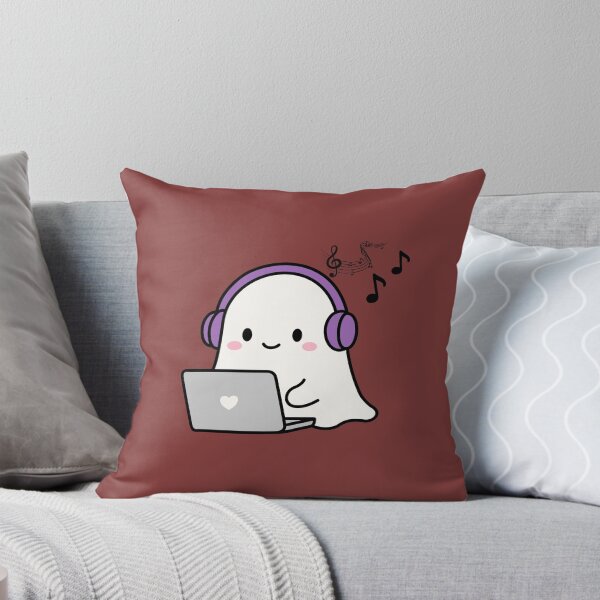 Item preview, Ghost Listening to Music ?? | Chill Gaming Vibes designed and sold by gluxdesing.