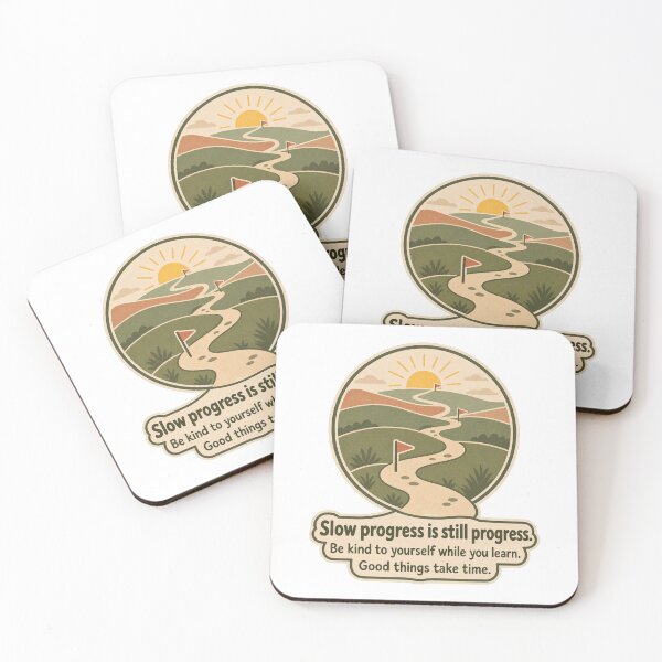 Item preview, Slow Progress Is Still Progress Quote Design designed and sold by OrientKes.