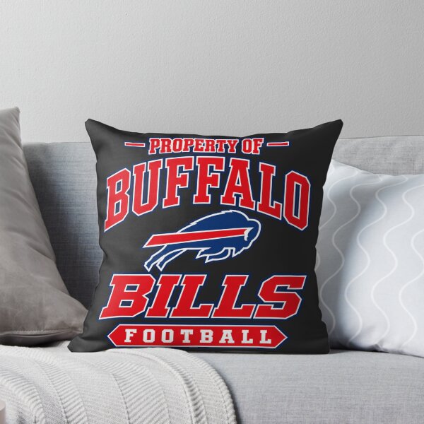 Item preview, Property of Buffalo Bills Football Charging Buffalo Red Blue Classic designed and sold by Pliable.