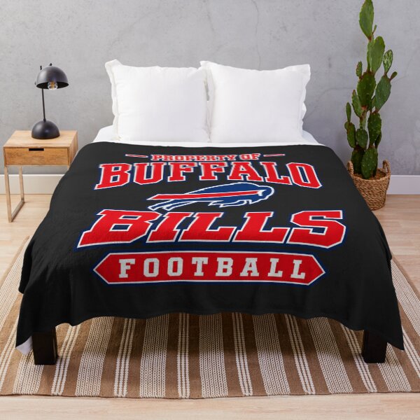 Item preview, Property of Buffalo Bills Football Charging Buffalo Red Blue Classic designed and sold by Pliable.