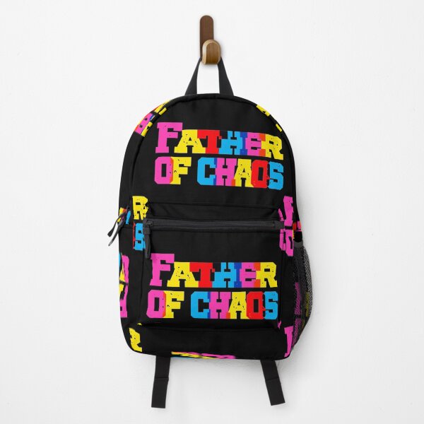 Item preview, Father Of Chaos - Retro Varsity Colorful Typography - Funny Dad Gift designed and sold by Aelmajaoui.
