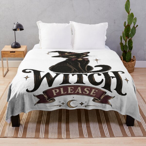 Item preview, Witch Please Black Cat designed and sold by kynira.