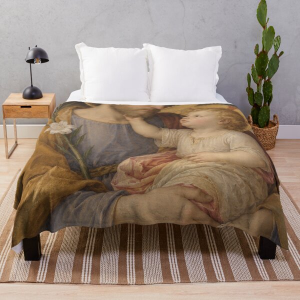 Item preview, Saint Joseph and the Child Jesus – Classical Catholic Sacred Art designed and sold by Crux Fidelis.