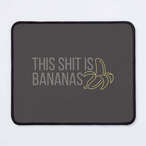 Item preview, This Shit is Bananas Funny Quote Graphic Design designed and sold by Saiffadili1.