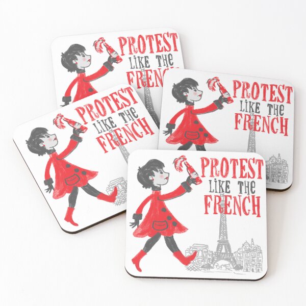 Item preview, PROTEST LIKE THE FRENCH designed and sold by remerasnerdas.