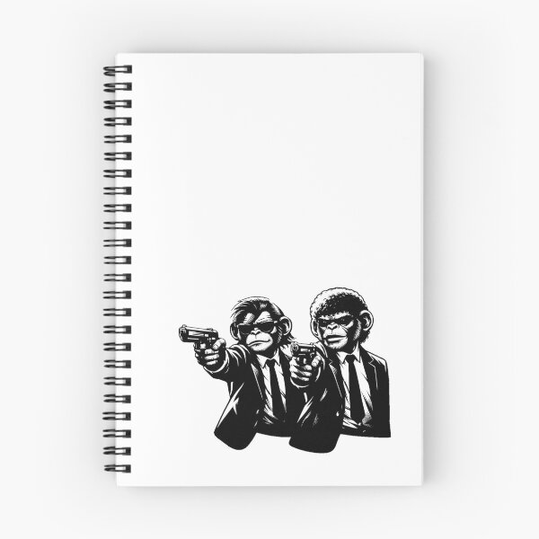 Item preview, Monkey Duo – Action Attitude Design designed and sold by CABRA SHOP.