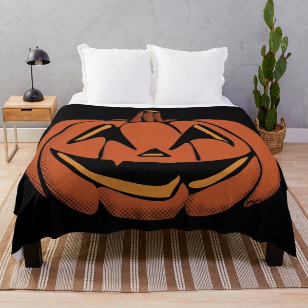 Item preview, Retro Vintage Jack-o'-Lantern Happy Face Pumpkin designed and sold by jusceri.
