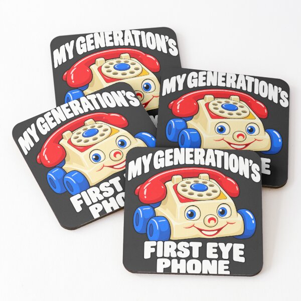 Item preview, My Generations First Eye Phone Toy Rotary Phone Cartoon Nostalgia designed and sold by Pliable.