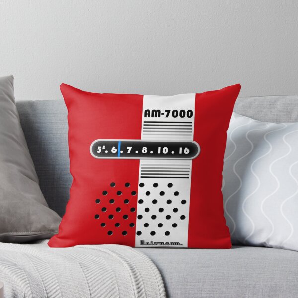 Item preview, Transistor Radio - 70s AM in Racing Red with White Stripe designed and sold by ubiquitoid.