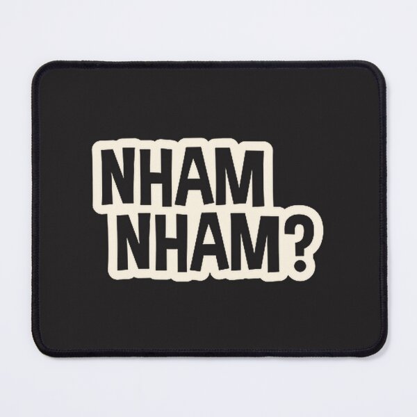 Item preview, Nham Nham Fun Food Illustration on Black Background designed and sold by whitestudioph.
