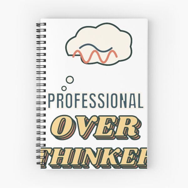 Item preview, Professional Overthinker Funny Retro Anxiety designed and sold by Saqui901.