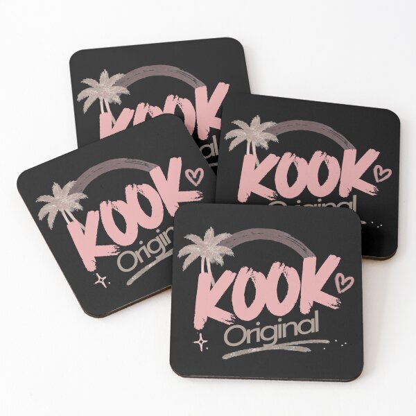 Item preview, KooK Original Pink Tropical Brush Lettering designed and sold by KookArt.