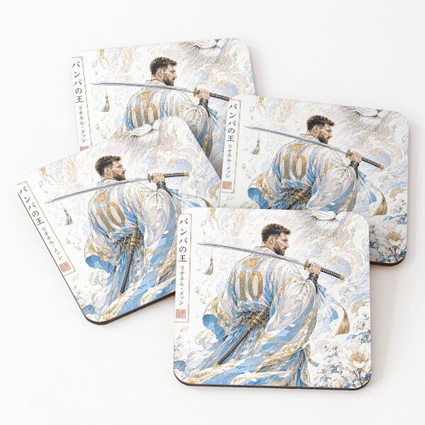 Item preview, Messi Samurai Albiceleste designed and sold by NF Designs Studio DTF.