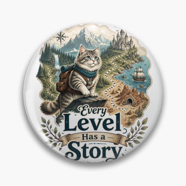 Item preview, Siberian Cat – Every Level Has a Story designed and sold by PurrBloom Studio.