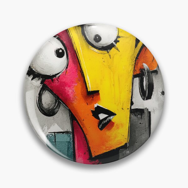 Item preview, Cubist Expressions in Primary Hues designed and sold by bloorose.