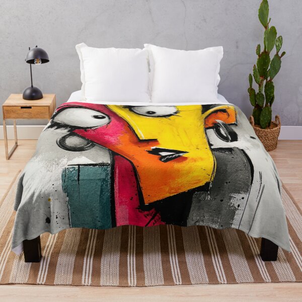 Item preview, Cubist Expressions in Primary Hues designed and sold by bloorose.