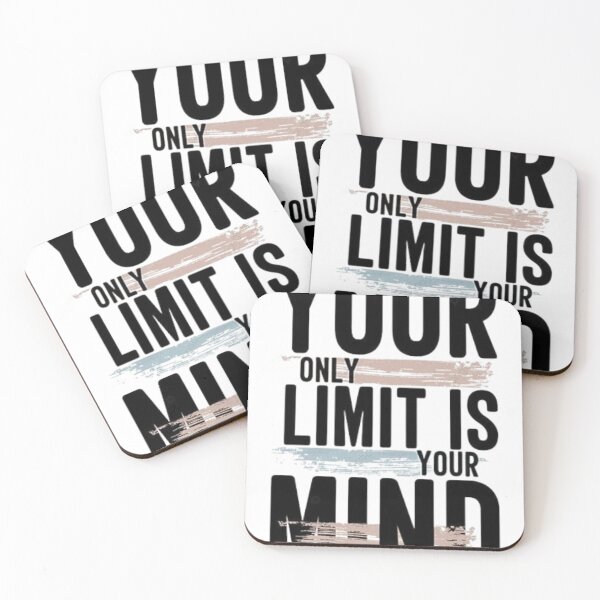 Item preview, Your Only Limit Is Your Mind – Motivational Quote T-Shirt designed and sold by mshetty-fashion.