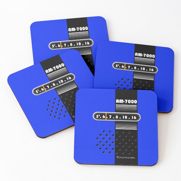 Item preview, Transistor Radio - 70s AM in Royal Blue with Black Stripe designed and sold by ubiquitoid.