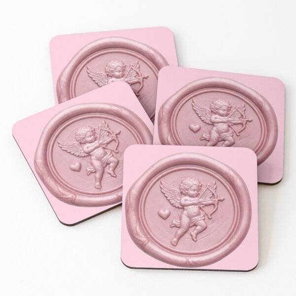Item preview, Cupid Wax Stamp designed and sold by Cherry Bunny Crochet.