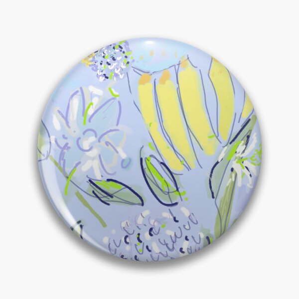 Item preview, Botanical flower in Violet designed and sold by lilysuzy.