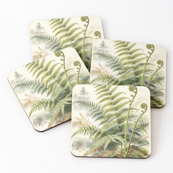 Item preview, Fern in the Fog — Watercolor designed and sold by EduMaru_Arts.