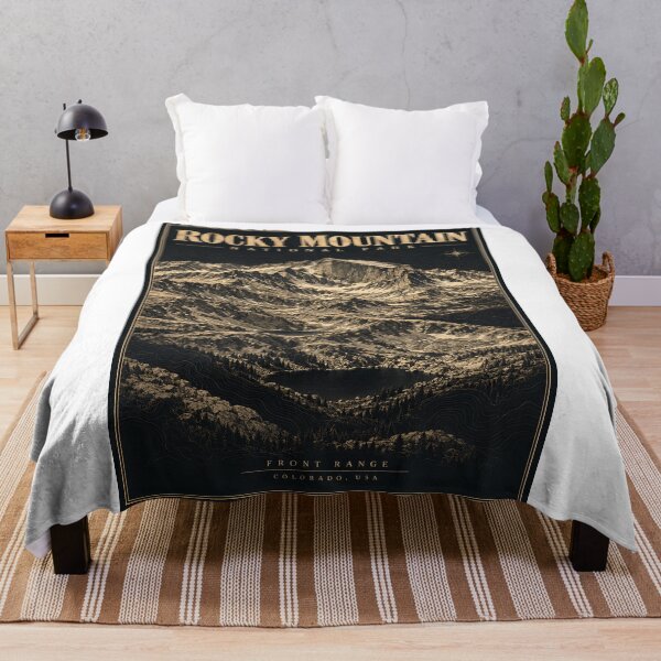 Item preview, Rocky Mountain National Park Vintage Poster Colorado Wall Art (Digital Download) designed and sold by shopcanva.