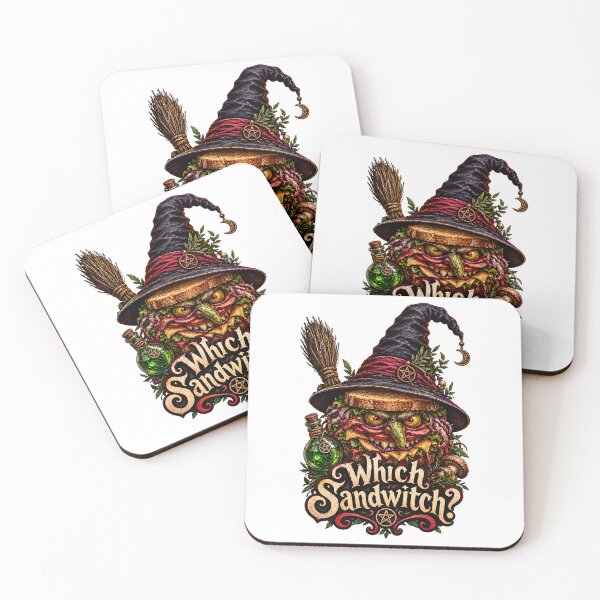Item preview, Which Sandwitch - Funny Witch Sandwich Monster Horror Food Art designed and sold by HorrorWorldWeb.