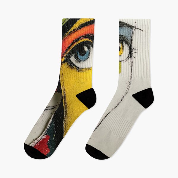 Item preview, Vibrant Asymmetric Cubist Portrait designed and sold by bloorose.