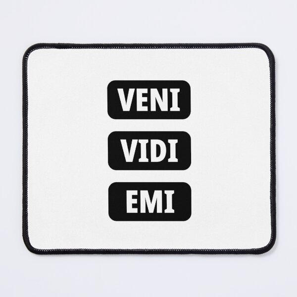Item preview, Veni Vidi Emi Sticker Funny Black Friday Shopping Quote designed and sold by PRIME4YOU.