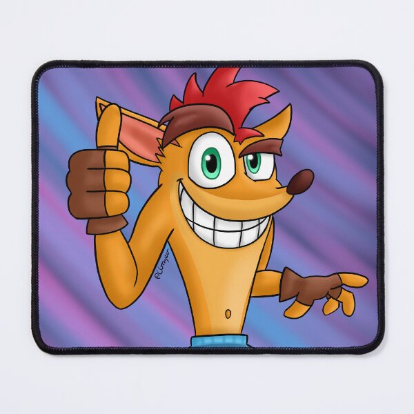 Item preview, Crash's Thumbs Up! designed and sold by CGrayzer-Art.